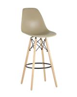 Стул DSW барный бежевый фото Стул DSW барный бежевый. Фото №1