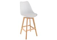 Барный стул Burbon белый фото Барный стул Burbon белый. Фото №1