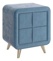 Тумба прикроватная Софи 2, (480х370х580) изумруд (велюр)