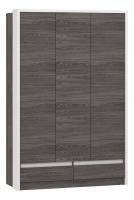 Шкаф комбинированный Virginia НМ 011.50, Белый Скандинавский/Ясень Анкор темный. Фото №1