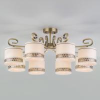 Потолочная люстра Eurosvet Frangia 60086/8 античная бронза. Фото №1