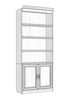 Шкаф модульный Оскар ММ-218-330 Шкаф модульный Оскар ММ-218-330