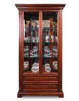 Шкаф с витриной угловой Престиж ГМ 5918Е