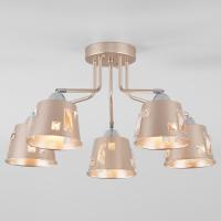 Потолочная люстра Eurosvet Benna 70105/5 шампань. Фото №1