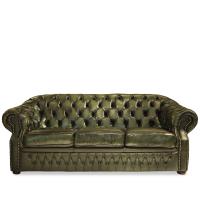 Диван B-128 (3-х местный) зеленый. Фото №1