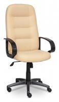 Компьютерное кресло DEVON кож/зам, бежевый/бежевый перфор., 36-34/36-34/06  id - 9042