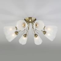 Потолочная люстра Eurosvet Patrice 30150/8 античная бронза. Фото №1