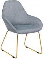 Кресло Kent Грей/Линк Золото фото Кресло Kent Грей/Линк Золото. Фото №1