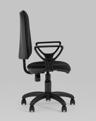 Кресло компьютерное Престиж черное. Фото №4