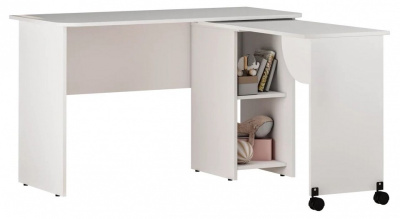 Стол письменный Трио,белый. Фото