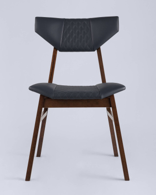 Стул обеденный TOR синий ПУ 4 шт. фото Стул обеденный TOR синий ПУ 4 шт.. Фото №5