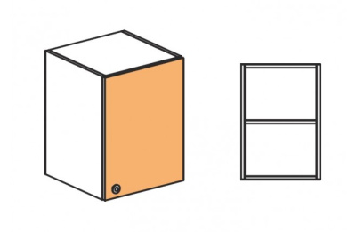 Шкаф верхний Силуэт фото Шкаф верхний Силуэт. Фото №3
