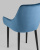 Стул Джоан велюр пыльно-синий фото Стул Джоан велюр пыльно-синий. Фото №8