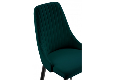 Стул Kora green / black. Фото