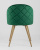 Стул Лион велюр с ромбами зеленый. Фото №6