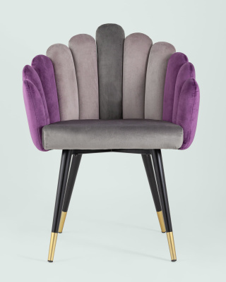 Кресло Камелия серый. Фото