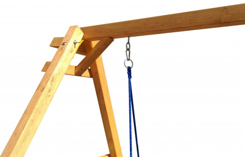 Качели детские Р911-30, коричневый. Фото №6