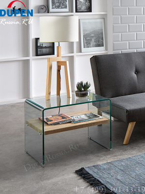 Тумба прикроватная DUPEN М-130 прозрачная. Фото №4