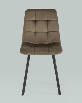 Стул Chilly велюр коричневый. Фото №5