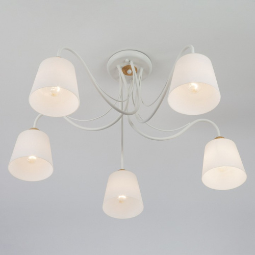 Потолочная люстра Eurosvet Betty 70062/5 белый. Фото №2