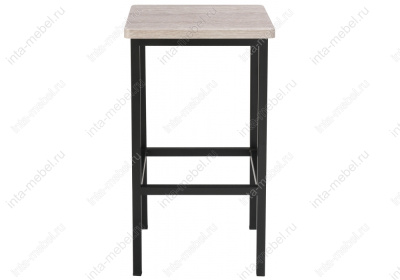 Барный стул Лофт филадельфия грей / черный матовый фото Барный стул Лофт филадельфия грей / черный матовый. Фото №2