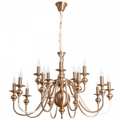 Подвесная люстра Arte Lamp Passoni A6097LM-15PB. Фото