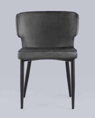 Стул Матео велюр серый фото Стул Матео велюр серый. Фото №5