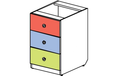 Тумба под стол Силуэт. Фото