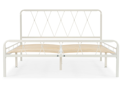 Кровать Иоханна 18 160х200 белая. Фото №3