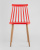 Стул Морган пластиковый красный фото Стул Морган пластиковый красный. Фото №4
