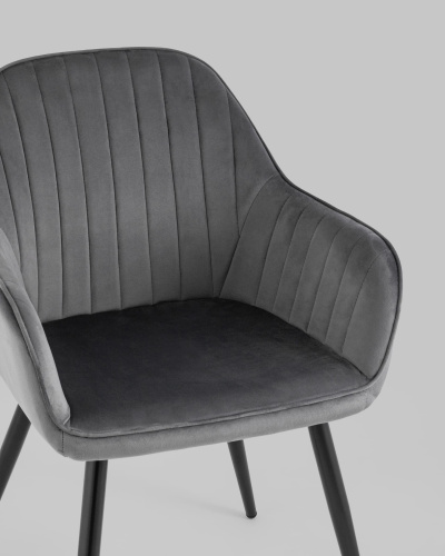 Кресло Кристи серое. Фото №9