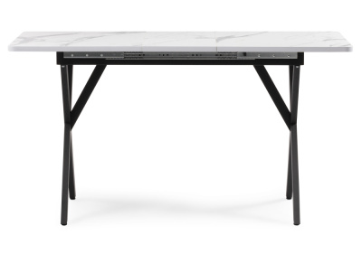 Стол деревянный Гурдун белый / черный фото Стол деревянный Гурдун белый / черный. Фото №3