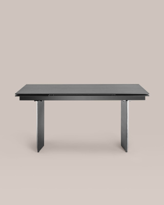 Стол обеденный Селин раскладной 160-240*90 керамика темная. Фото №4