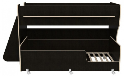 Кровать двухъярусная Р444 Капризун 7, древесина коричневая светлая дуб фото Кровать двухъярусная Р444 Капризун 7, древесина коричневая светлая дуб. Фото №4