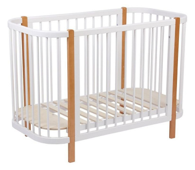 Кроватка Polini kids Simple 350, белый. Фото №4