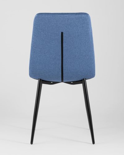 Стул Вольт рогожка синий. Фото №6