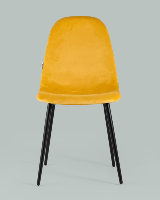 Стул Норман велюр оранжевый. Фото №5