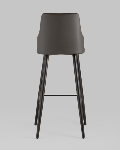 Стул барный Коналл экокожа таупе фото Стул барный Коналл экокожа таупе. Фото №6