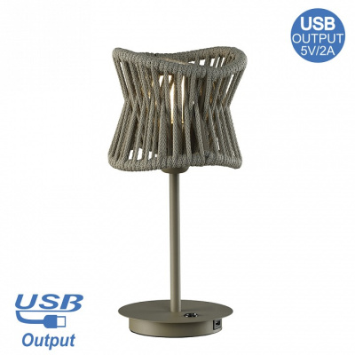 Настольная лампа декоративная Mantra Polinesia 7134. Фото №2