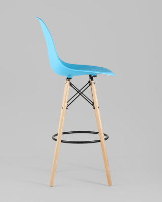 Стул DSW барный бирюзовый фото Стул DSW барный бирюзовый. Фото №4