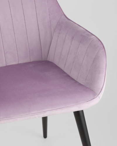 Кресло Кристи сиреневое. Фото №10