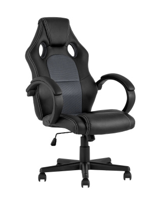 Кресло игровое TopChairs Renegade серое фото Кресло игровое TopChairs Renegade серое. Фото №2