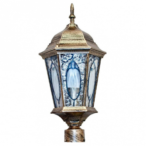 Наземный низкий светильник Feron Витраж с овалом 11329. Фото №1