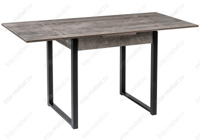 Стол деревянный Форли дуб рошелье / черный матовый. Фото №3