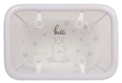 Манеж Polini Kids Classic, белый. Фото