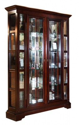 Шкаф с витриной Полонез ММ-174-02. Фото