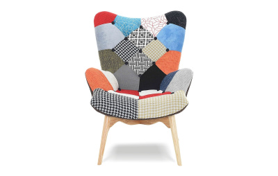 Кресло Contour DС-917(P) patchwork-лоскутный микс. Фото