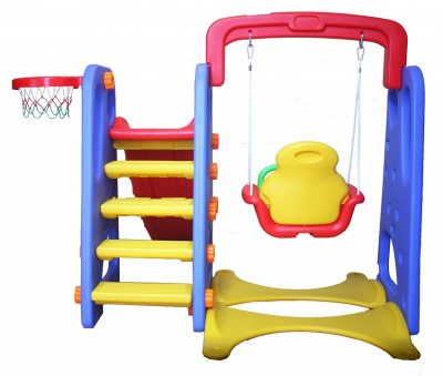 Комлекс игровой Капризун ZK013-1, красный, синий фото Комлекс игровой Капризун ZK013-1, красный, синий. Фото №3