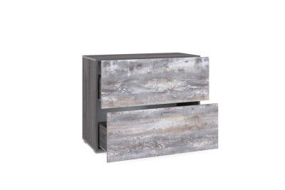 Тумба Urban НМ 011.87-01, Бетон Пайн темный, Ясень Анкор темный. Фото №2