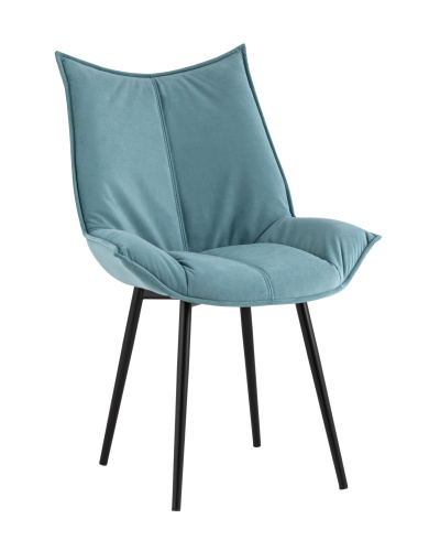 Стул Осло велюр пыльно-голубой. Фото №2